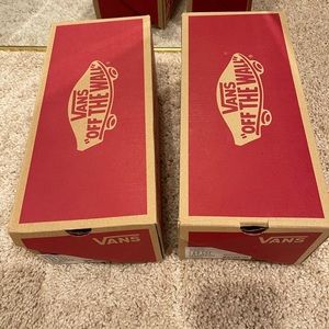 Size 8 & 8 1/2 women white vans